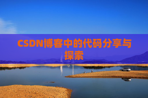 CSDN博客中的代码分享与探索